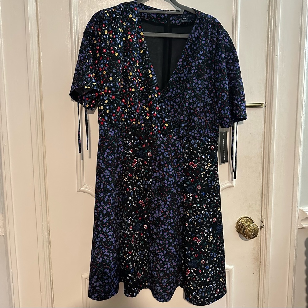 French Connection floral dress size 12